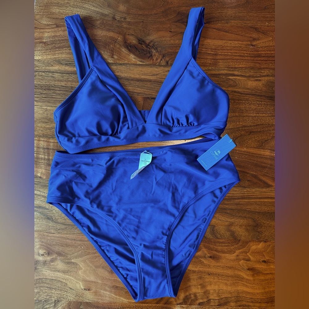Cupshe high waisted bikini NWT